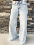 Judy Blue Retro Wide Jean Tummy Control