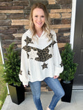 Leopard Star Hoodie