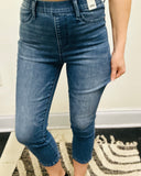 Judy Blue Cool Denim Pull-On Capri