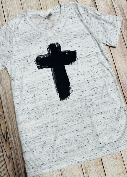 Painted Cross Tee