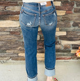 Judy Blue BF Distressed - Secret Cellphone Pocket