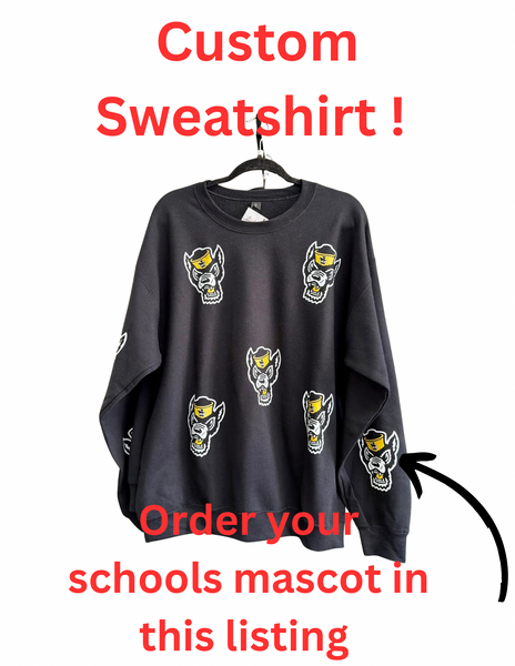 CUSTOM Patch Sweatshirt - PREORDER