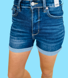 Tummy Control Judy Blue Cooling Shorts - Dark