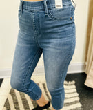 Judy Blue Cool Denim Pull-On Capri