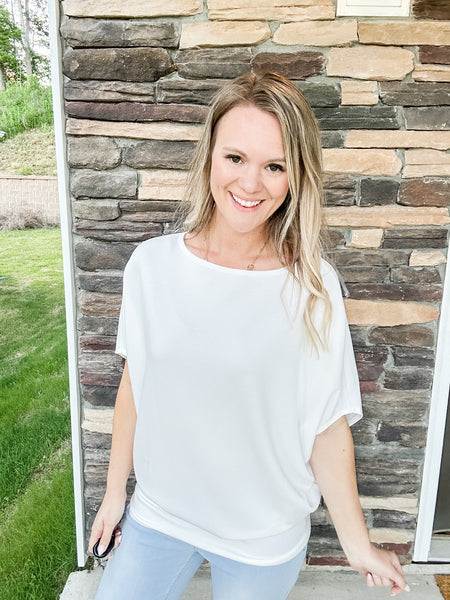 Super soft Ivory Top