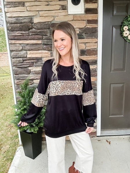 Leopard Sweatshirt