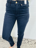 Judy Blue TUMMY CONTROL - Navy - Jeans