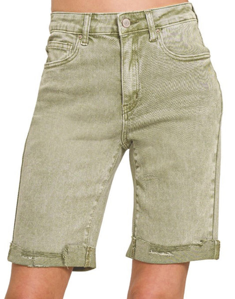 Bermuda Shorts - Olive