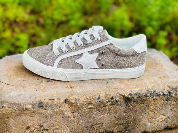 Corkys Grey Grunge Sneakers