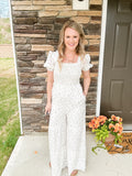 Boho Floral Jumpsuit
