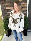 Leopard Star Hoodie