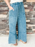 Teal Washed Lounge Pants