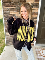 Gameday Split Crew Cardi - WOLVES