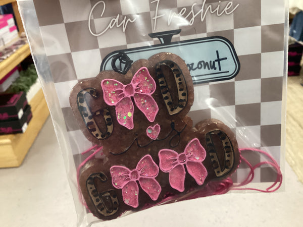 God is Good Freshie - Coconut