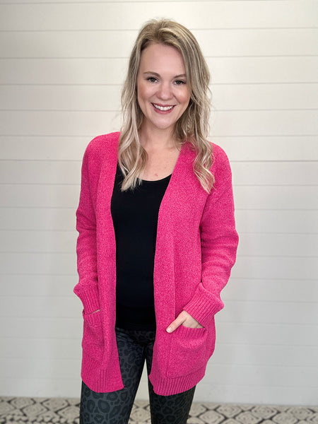 Pink Cardigan