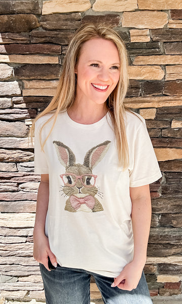 Stitched Bunny Tee
