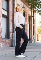 Bootcut Leggings with Pockets  - 5 Colors!