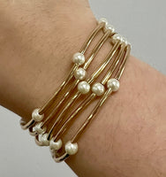 Thin Pearl Bracelet