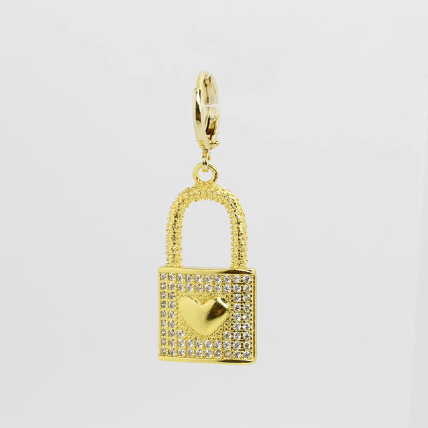 Heart Lock Charm