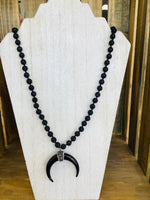 Black Statement Piece Necklace 6