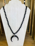 Black Statement Piece Necklace 6