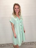 Umgee Ice Mint Dress