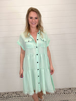 Umgee Ice Mint Dress