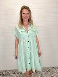 Umgee Ice Mint Dress