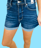 Tummy Control Judy Blue Cooling Shorts - Dark