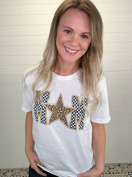 MOM Checkered - Leopard