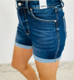 Tummy Control Judy Blue Cooling Shorts - Dark