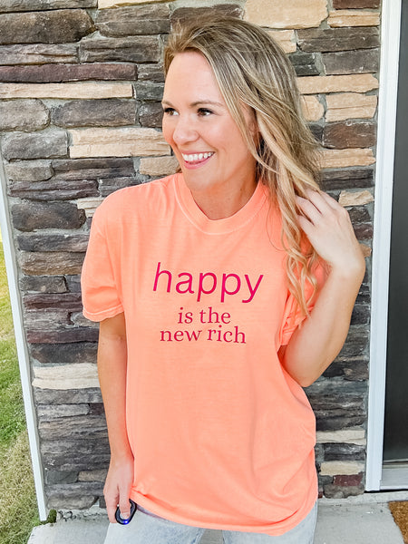 Happy Comfort Color Tee