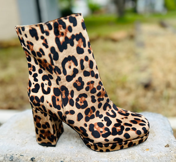 Corkys Slug Bug Leopard Boot