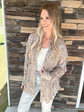 Aztec Button Up Top