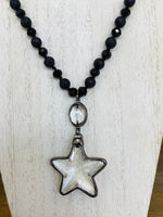 Black Star Necklace