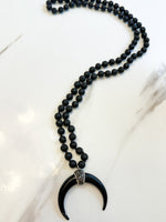 Black Statement Piece Necklace 6