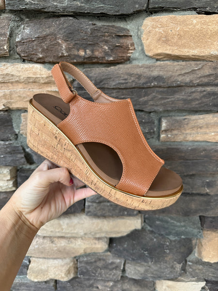Corkys Carley Camel Wedge