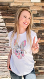 Colorful Bunny Tee