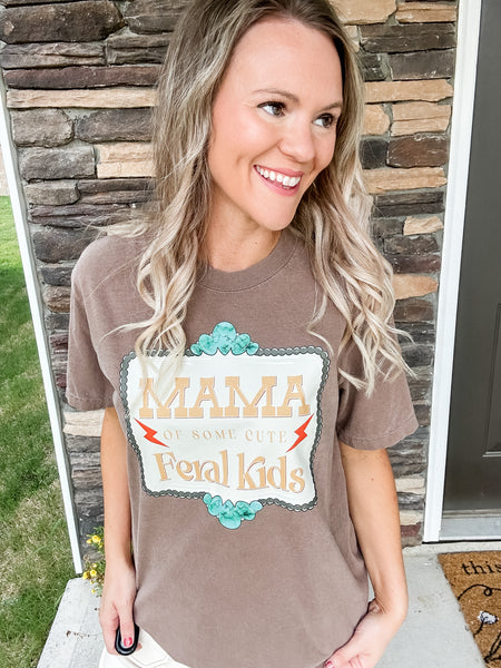 Feral Kids- Comfort Colors Tee