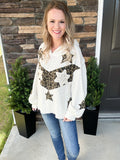 Leopard Star Hoodie