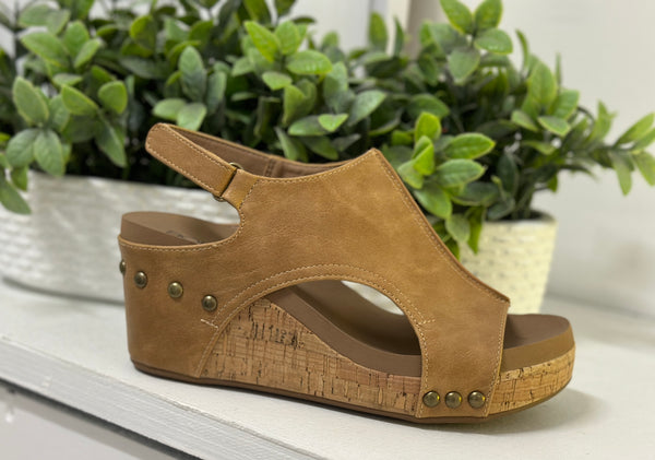Corky Carley Caramel Wedge