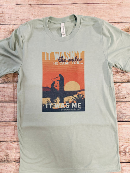 It wasnt the water he came for