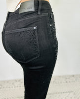 Black Rhinestone Judy Blue Jeans