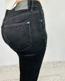 Black Rhinestone Judy Blue Jeans