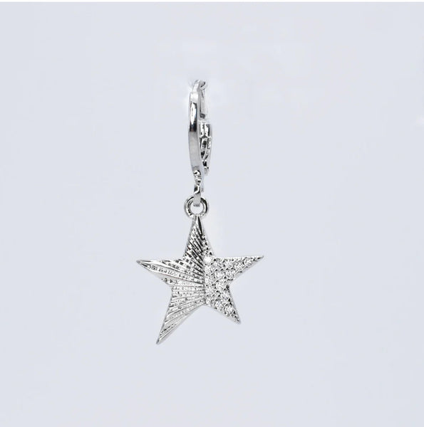 Small Silver Star Charm