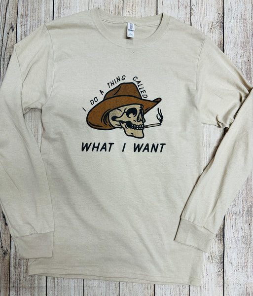 What I want