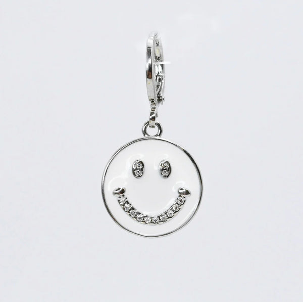 Silver Smile Charm