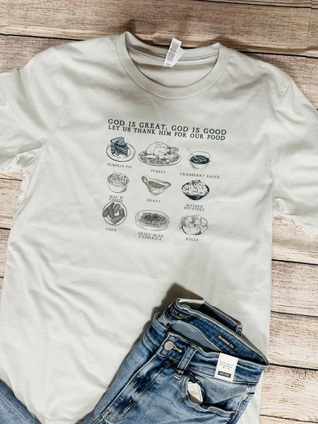 Let us thank him for this food