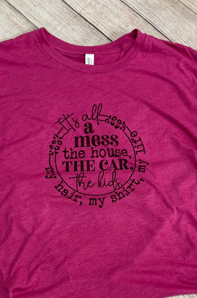 It is a mess